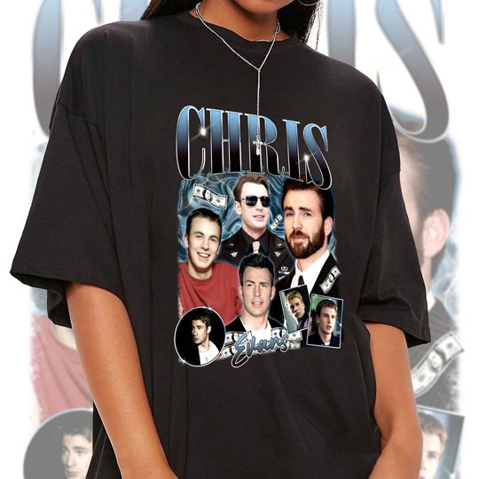 Retro Chris Evans Shirt -Chris Evans Crewneck, Captain America Sweatshirt, Chris Evan T shirt, Chris Evans Gifts, Chris Evans Hoodie