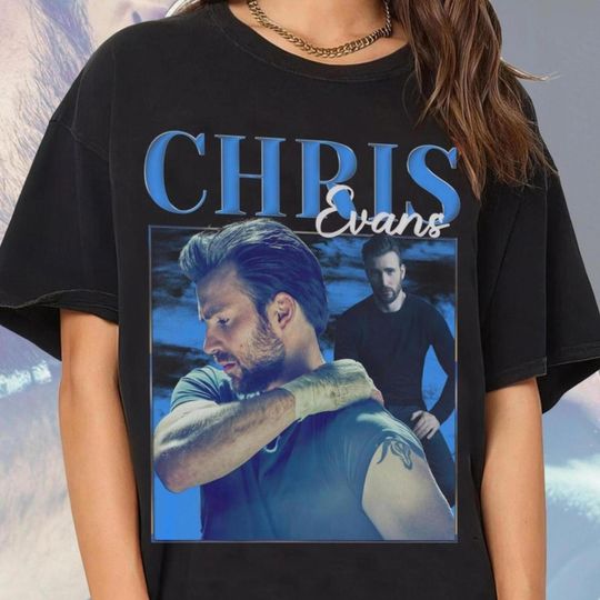 Chris Evans, Chris, Evans, ChrisEvans, T-shirt Gift for Fans, Gift for Christmas, Mom Gift, Dad Gift, FUSHUNBaby Unisex All Styles