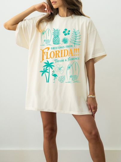 Florida Tee - The Tortured Poets Department Shirt, TS New Album Shirt