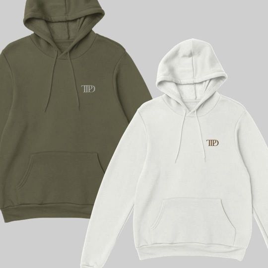 Tortured Poets TTPD Embroidered Unisex Hoodie
