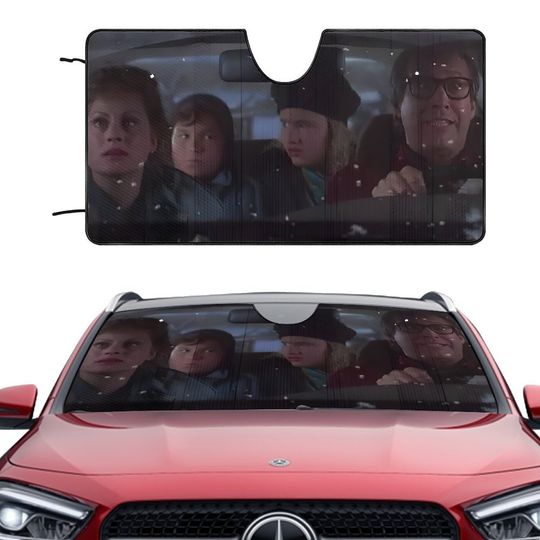 Real Movie Characters Privacy Sunshade Windshield, Father's Day Gifts