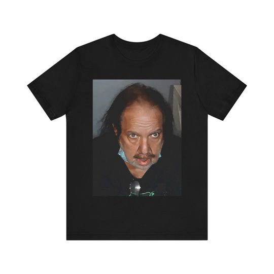 Ron Jeremy Mugshot Tee, Short Sleeve Shirt, Unique Gift
