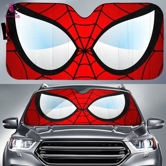 Spider Man Avengers Car Sunshade, Spider Man Cars Sun Shade for Cars