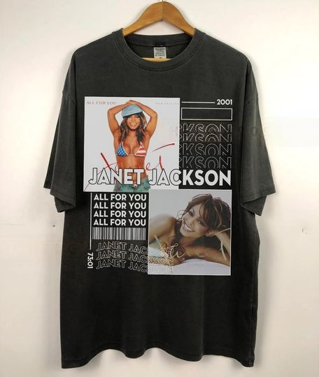 Janet Jackson All For You shirt, Janet Jackson Shirt