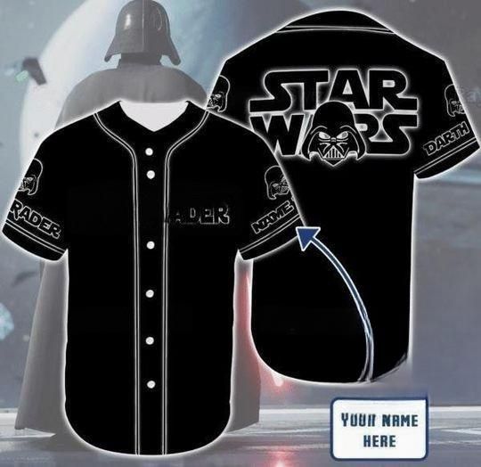 Darth Vader Jersey Shirt, Star Wars Custom Jersey
