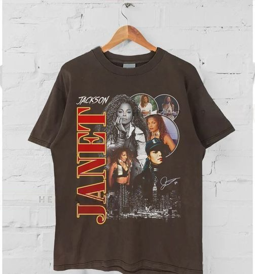 Janet world tour shirt, Janet Jackson shirt