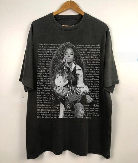 Janet Songs Shirt, The Queen Of Pop TShirt