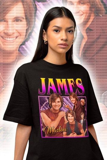 James Maslow Retro 90s Shirt - James Maslow Fan Merch