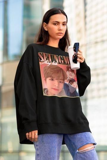 Stray Kids Seungmin Retro 90s Sweatshirt