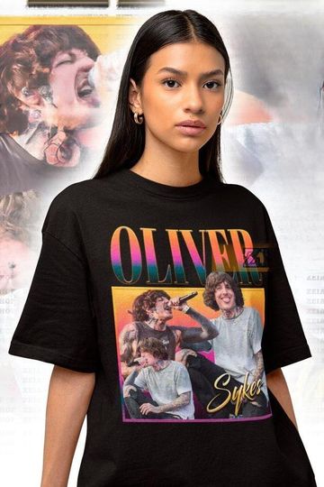 Retro Oliver Sykes Shirt, Oliver Sykes Fan Gift, Oliver Sykes Merch