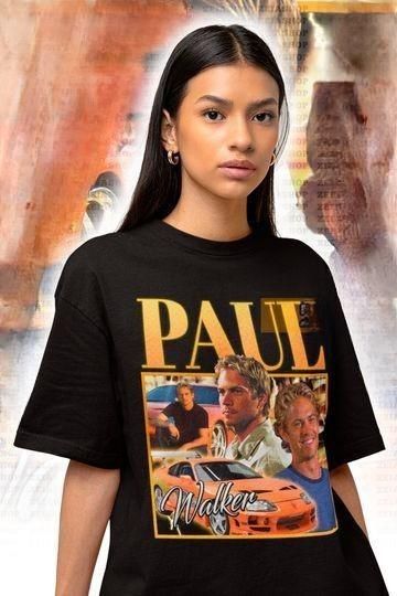Paul Walker Retro 90s Shirt, Paul Walker Tee