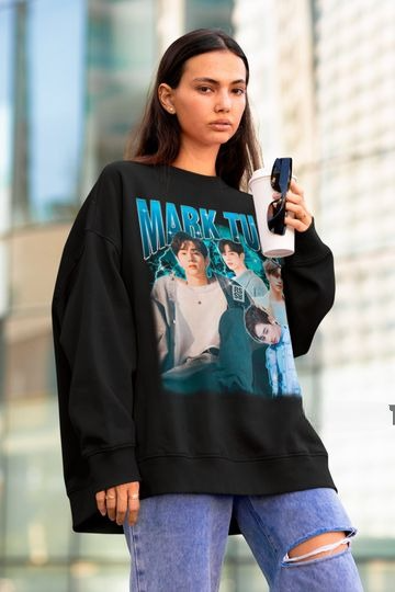 GOT7 Mark Tuan Retro 90s Sweatshirt - Kpop Retro Bootleg Hoodie - Kpop Gift for her or him - Kpop Merch - Got7 Retro Sweater