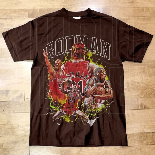 DENNIS RODMAN Basketball T-SHIRT, Dennis Rodman Shirt