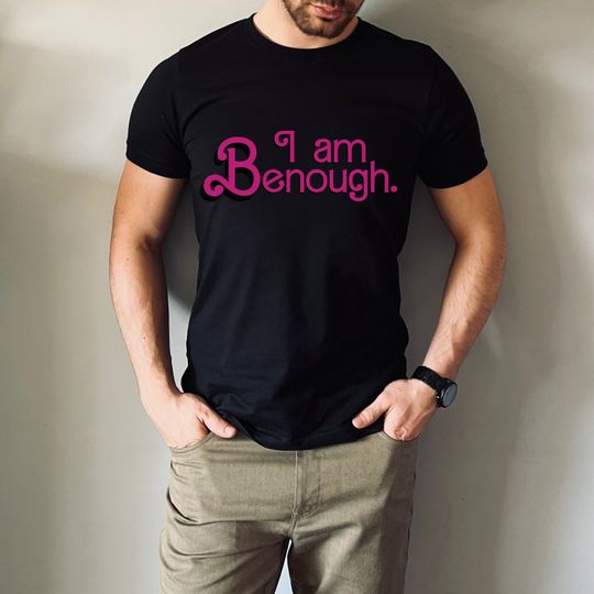 I Am Enough Custom Shirt, Trendy Pink Movie, Costume Party