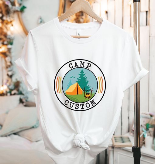 Custom Camp Shirt, Camp Gifts, Custom T-shirt, Custom Shirt, Custom Camp Shirt