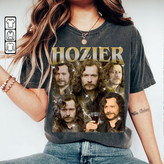 Hozier Vintage Tour Shirt, Sirius Black Vintage Sweatshirt, Hozier Fan Gift, Sirius Black Shirt