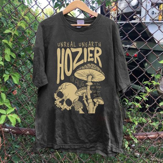 Hozier Unreal Unearth Tour 2024 Shirt, Vintage Hozier Album Graphic Shirt
