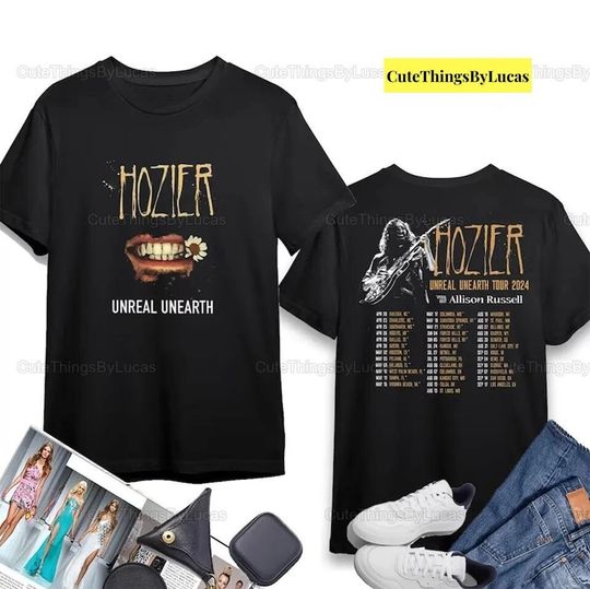 Hozier Shirt, Hozier Work Song Tee, Hozier Music Tour, Hozier Unreal Unearth Tour 2024 T-shirt