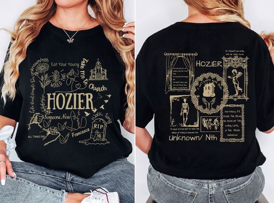 Hozier Unreal Unearth 2024 Shirt, No Grave Can Hold My Body Down, Hozier Tour 2024 Shirt, Hozier Album Shirt