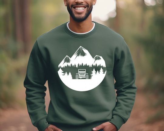 Mountain Sweatshirt, Camping Sweatshirt, Camper Mom Sweatshirt, Nature Lover Gifts