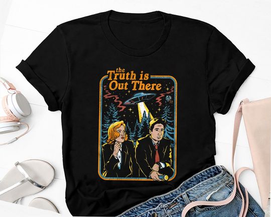 The Truth Is Out There X FILES T-Shirt, The X Files Shirt Fan Gifts, X Files Movie Shirt