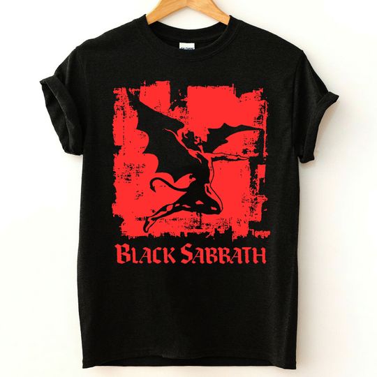 Black Sabbath English Rock Band T-Shirt, Black Sabbath Fans Shirt