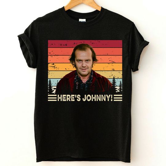 Jack Nicholson The Shining Movie Vintage T-Shirt