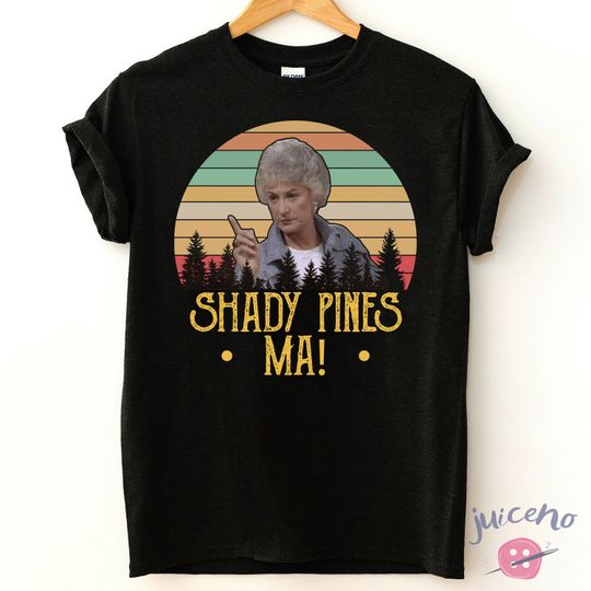 Shady Pines Ma Vintage T-Shirt, Bea Arthur Shirt