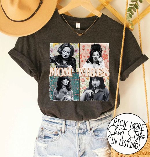 90s Mom Vibes T-shirt, Vintage Funny Mom Tee, Retro Funny Mom