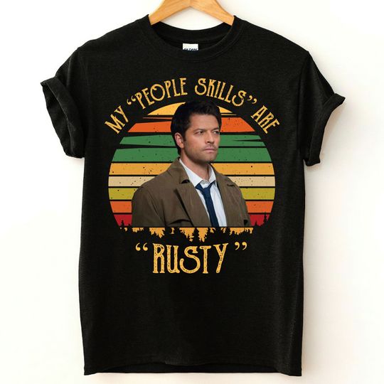 Misha Collins My People Skills Are Rusty Vintage Shirt