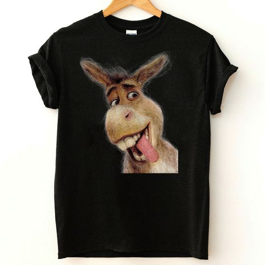 Funny The Donkey Face T-Shirt, Donkey Meme Shirt