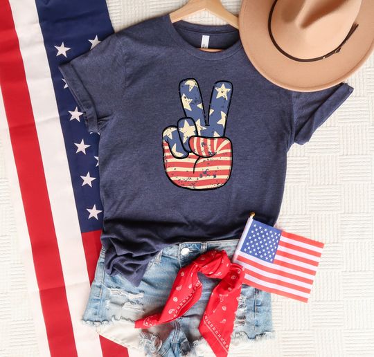 America Peace Shirt, America Shirt, Freedom Shirt, Patriotic Shirt, Peace Shirt, American Shirt, 4th Of July Shirt