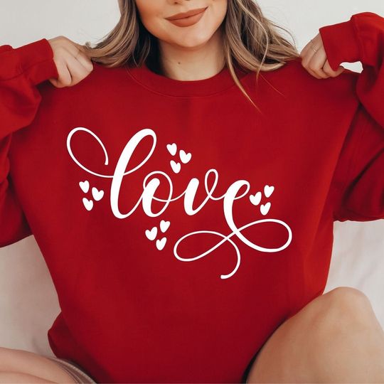 Love Sweatshirt, Gifts For Her, Couples Gifts