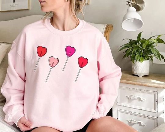 Love Sweatshirt, Valentine Lovers Sweatshirt, Heart Sweatshirt