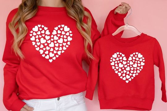 Heart Sweatshirt, Gifts For Her, Couples Gifts