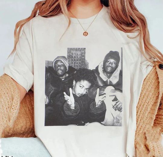 The Fugees Lauryn Hill White Vtg Classic T-shirt