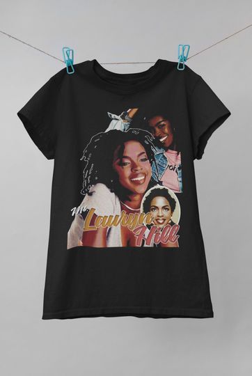 Lauryn Hill Crewneck Retro shirt, Lauryn Hill Vintage