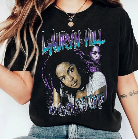 Lauryn Hill Vintage Shirt | Lauryn Noelle Hill Homage