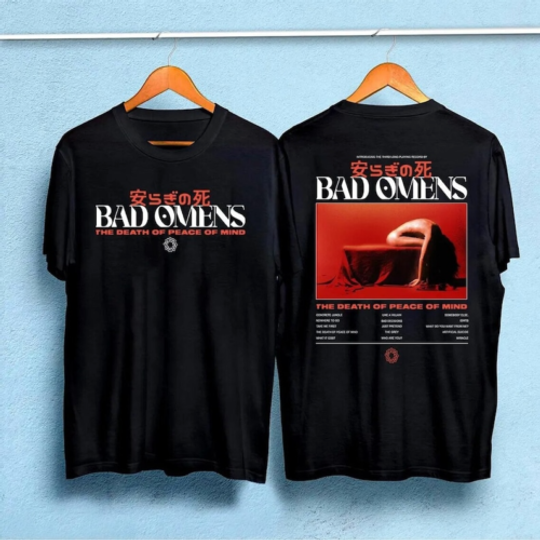 Bad Omens Band Love Killer 2024 Double Sided Shirt