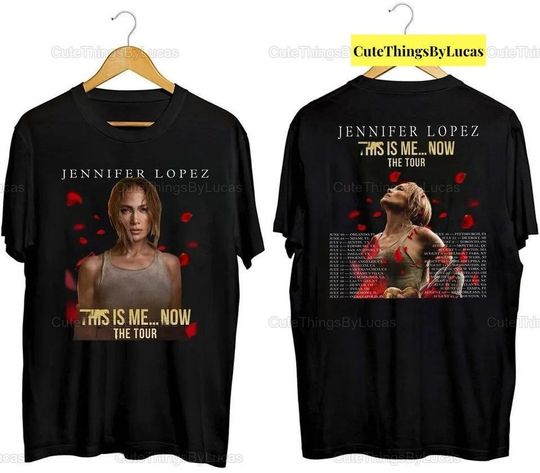 Jennifer Lopez 2024 This Is Me Now The Tour Shirt, Jennifer Lopez JLO Tee, Jennifer Lopez Fan