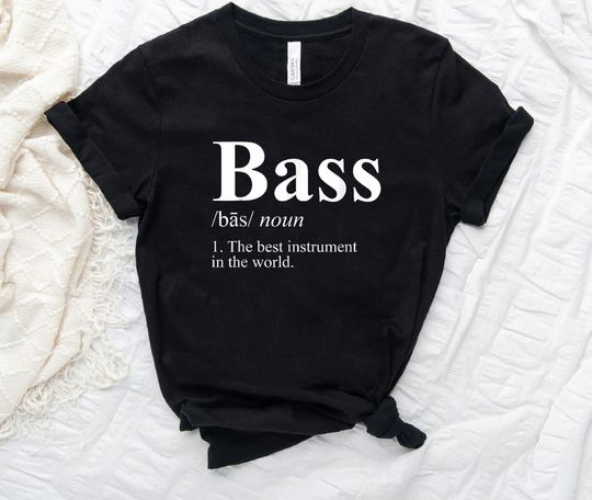 Musician Music Bass-guitarist Bassist Bass Guitar T-shirt