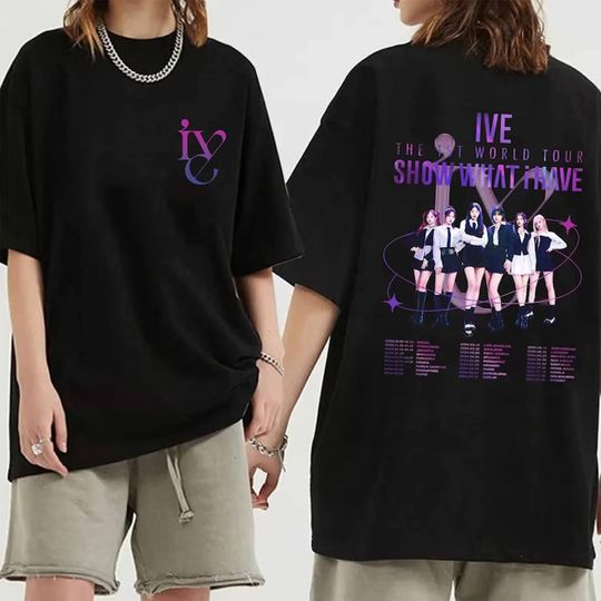 Ive The 1st World Tour 2024 Shirt, Ive Show What I Have World Tour 2024 Shirt, IVE The 1st World Tour Shirt, IVE Kpop Fan Shirt