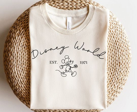 Disney World Shirt, Disney World 1971 Shirts, Disney Shirt, Matching Family Disney Shirt, Mickey Shirt, Disney World Sweatshirt