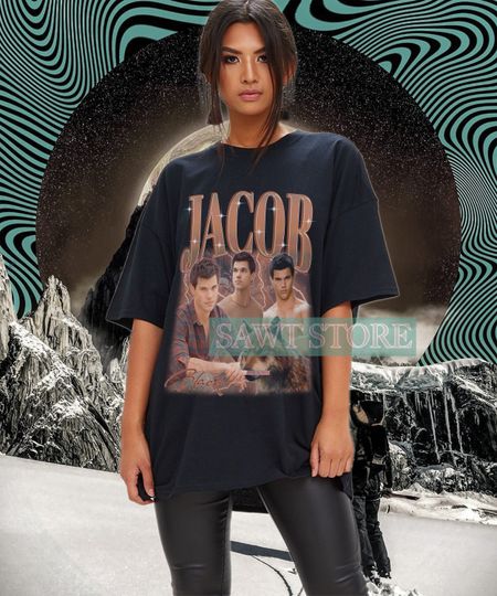 Retro JACOB BLACK Shirt-Jacob Black Tshirt,Jacob Black T shirt