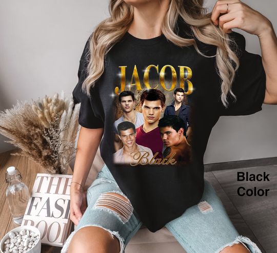 Retro Jacob Black Comfort Colors Shirt, Jacob Black T-Shirt, Edward Cullen Shirt,Robert Pattinson Shirt