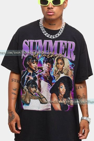 SUMMER WALKER RANSOM Shirt, Retro Summer Walker Shirt Vintage 90s, Summer Walker Tribute Rap shirt