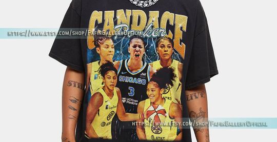 RETRO CANDACE PARKER Shirt | Candace Parker Homage Tshirt | Candace Parker Fan Tees | Candace Parker Retro 90s Sweater