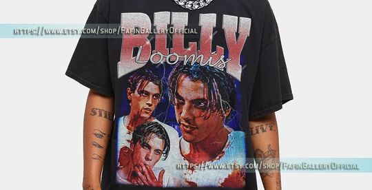 Retro Scream Billy Loomis Shirt, Let's Watch Scary Movie Shirt, Scary Horror Tee, Kill3r Fan T-Shirt Sidney Actress