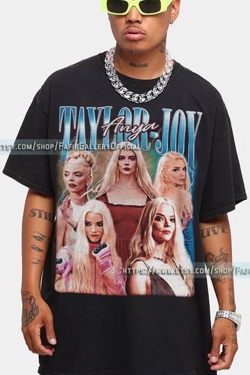 RETRO Anya Taylor-Joy Vintage Shirt , Anya Taylor-Joy Homage, Anya Taylor-Joy Fan Tees | Anya Taylor-Joy Retro 90s