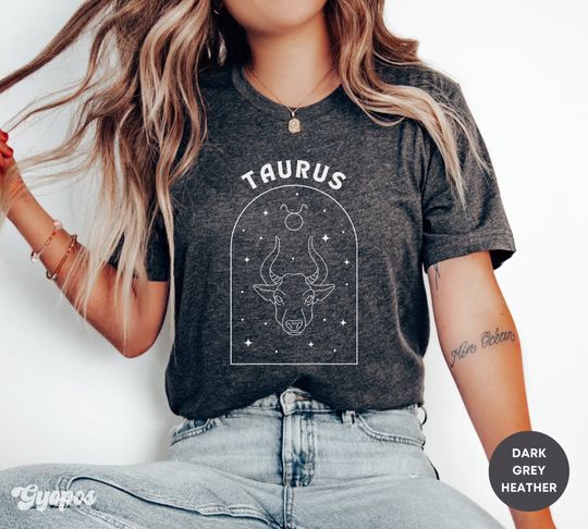 Taurus Shirt, Taurus Zodiac Shirt, Taurus Gift, Astrology Shirt, Birthday Gift